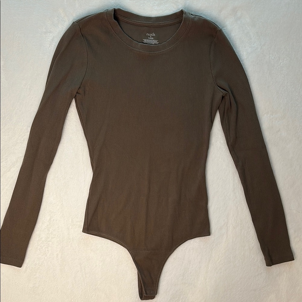 Nuuds Grey Bodysuit